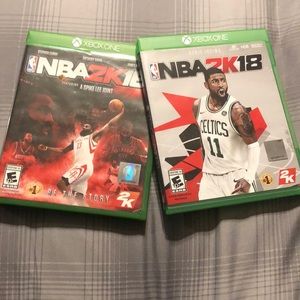 2k16 and 2k18